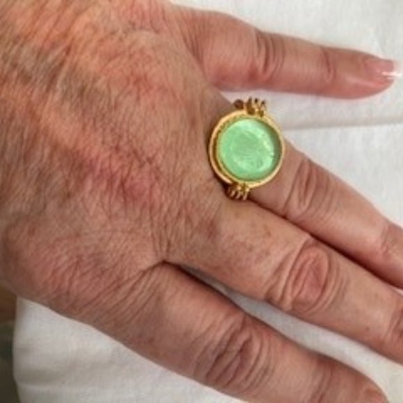 Tagliamonte Venetian Glass Bee and Earning set - Picture 4 of 5